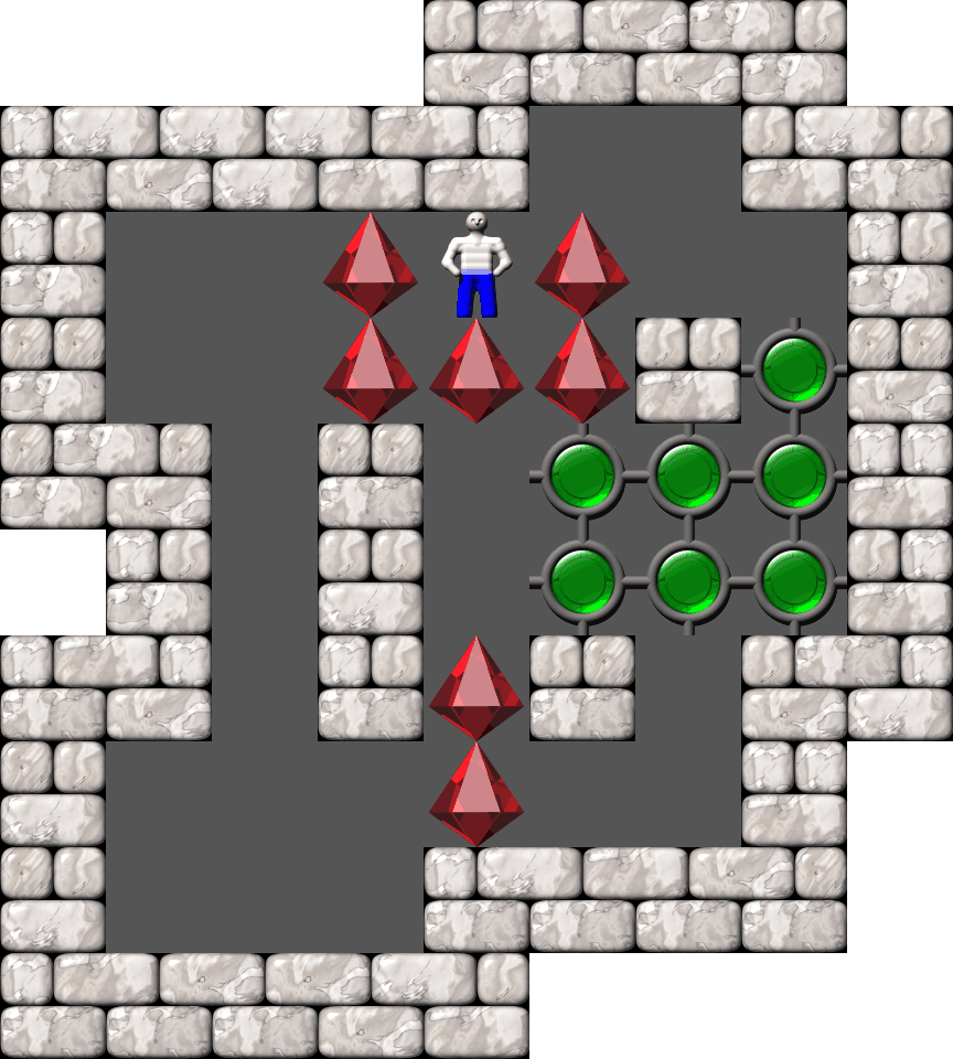 Sokoban Grigr Star level 8